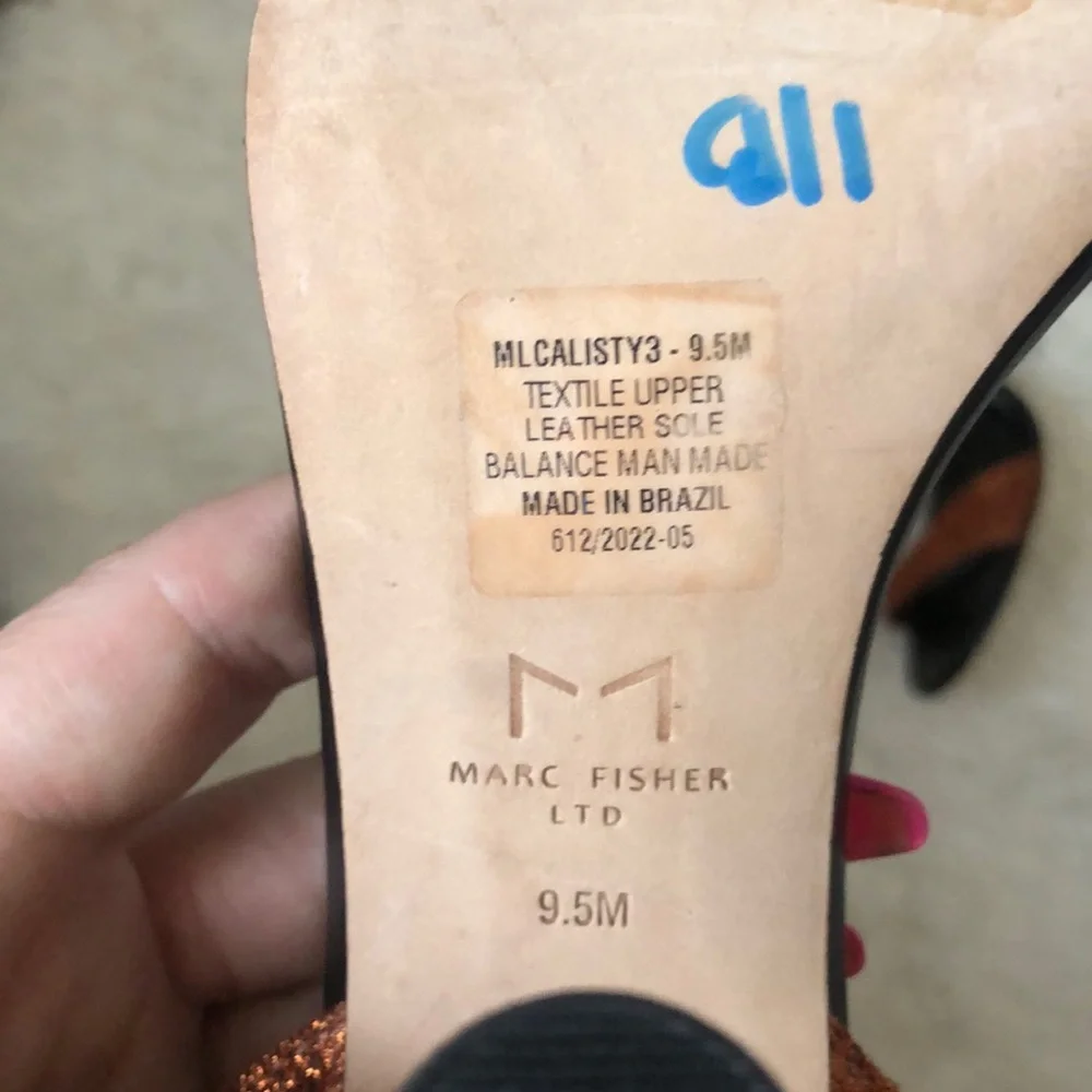 Marc Fisher LTD Calisty 3 Sandals Heels - Picture 9 of 14